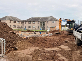 Work starts on 20 new affordable homes for Arbroath Council