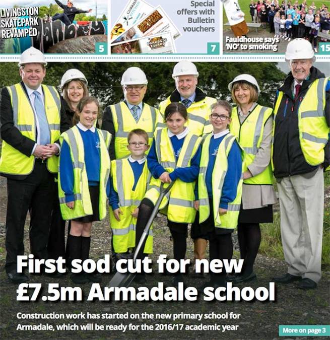 £7.5m Armadale Primary School On Track with Ogilvie