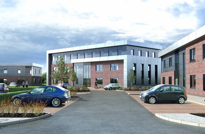 Construction work starts at Drumpellier Business Park