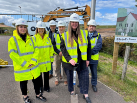 Ground Broken on Bilbohall Affordable Housing Development
