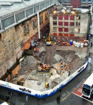 Motel One Glasgow Progress