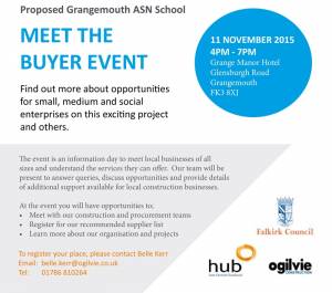 Meet The Buyer Event - Proposed Grangemouth ASN School