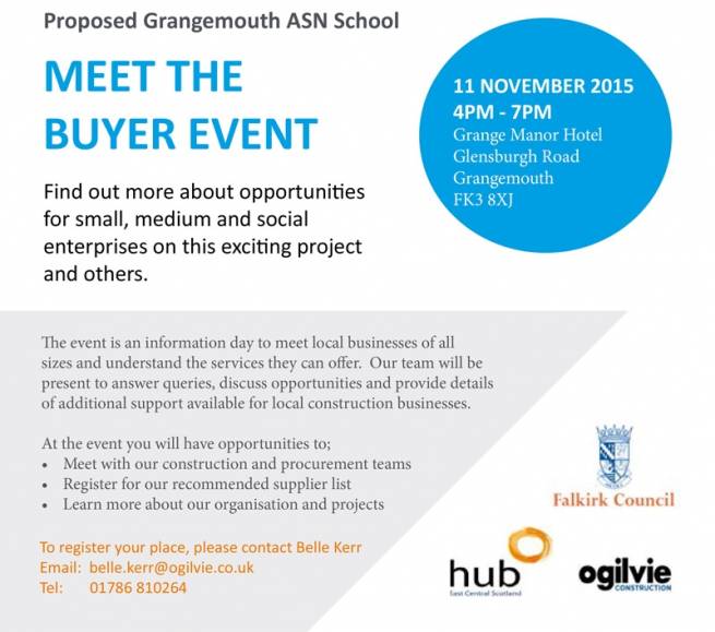 Meet The Buyer Event - Proposed Grangemouth ASN School