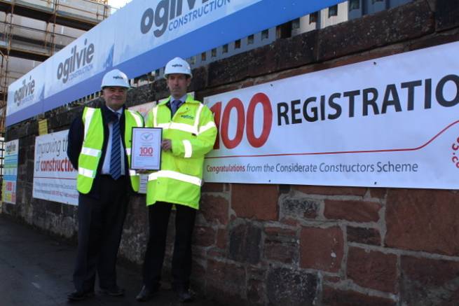 Ogilvie reaches Considerate Constructor milestone