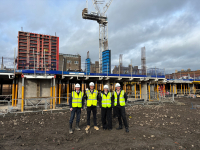 Firethorn Trust reaches build milestone at Leith Walk PBSA site