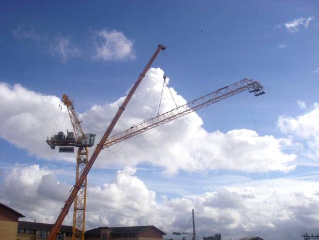 Development progress on Kelvinhaugh Street Glasgow